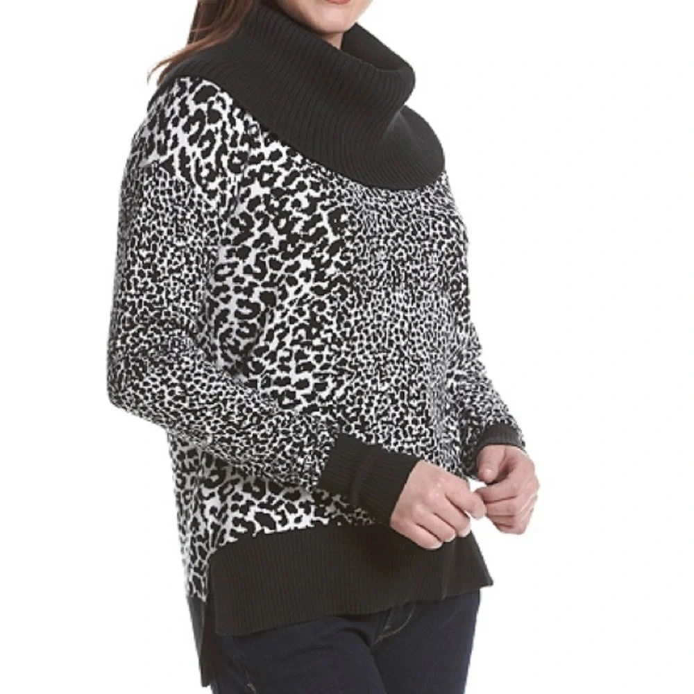 MICHAEL Michael Kors Black/White Sweater